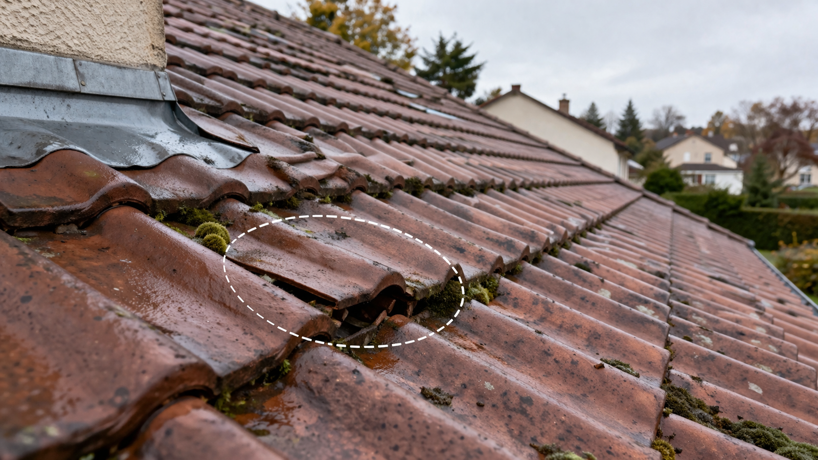 Fuite toit 95 invisible | Couverture Mayer